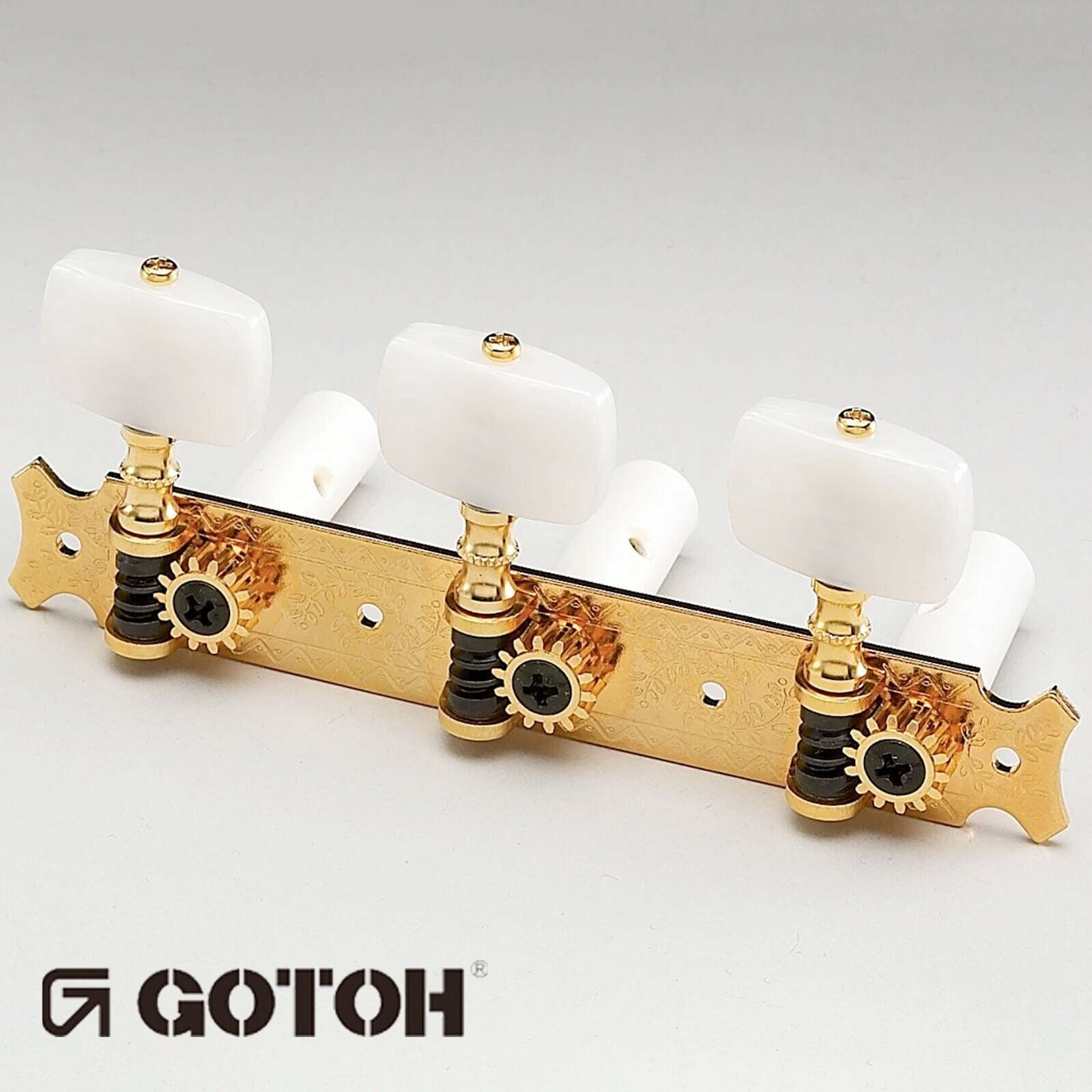 Gotoh 35G620 Sada Ladiacich Mechanik Pre Klasickú Gitaru Zlatá